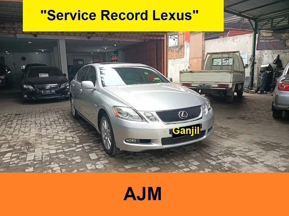 Lexus GS 300 Srvc Rec Lexus 2007 AT Silver Istimewa