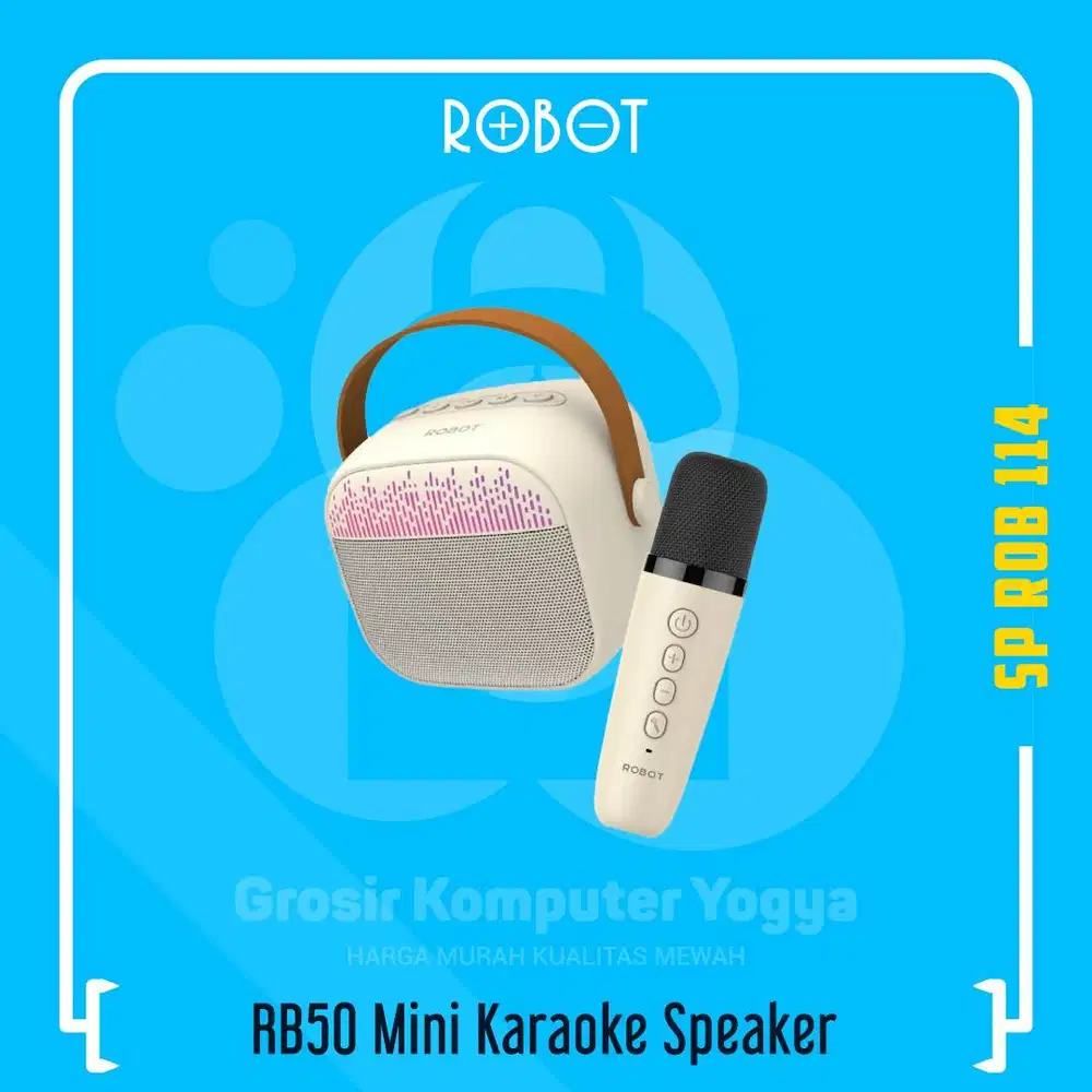 Robot RB50 Bluetooth 5.3 Mini Portable Karaoke Speaker