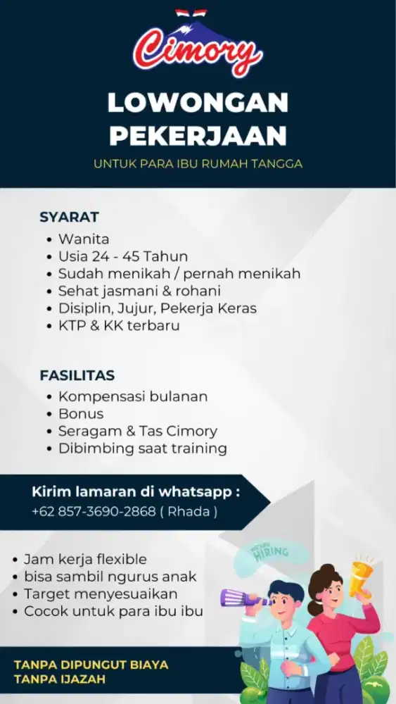 Lowongan Kerja Ibu Ibu