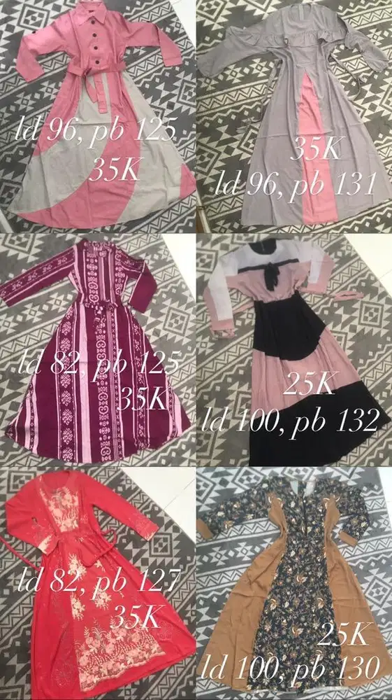 Preloved pribadi gamis