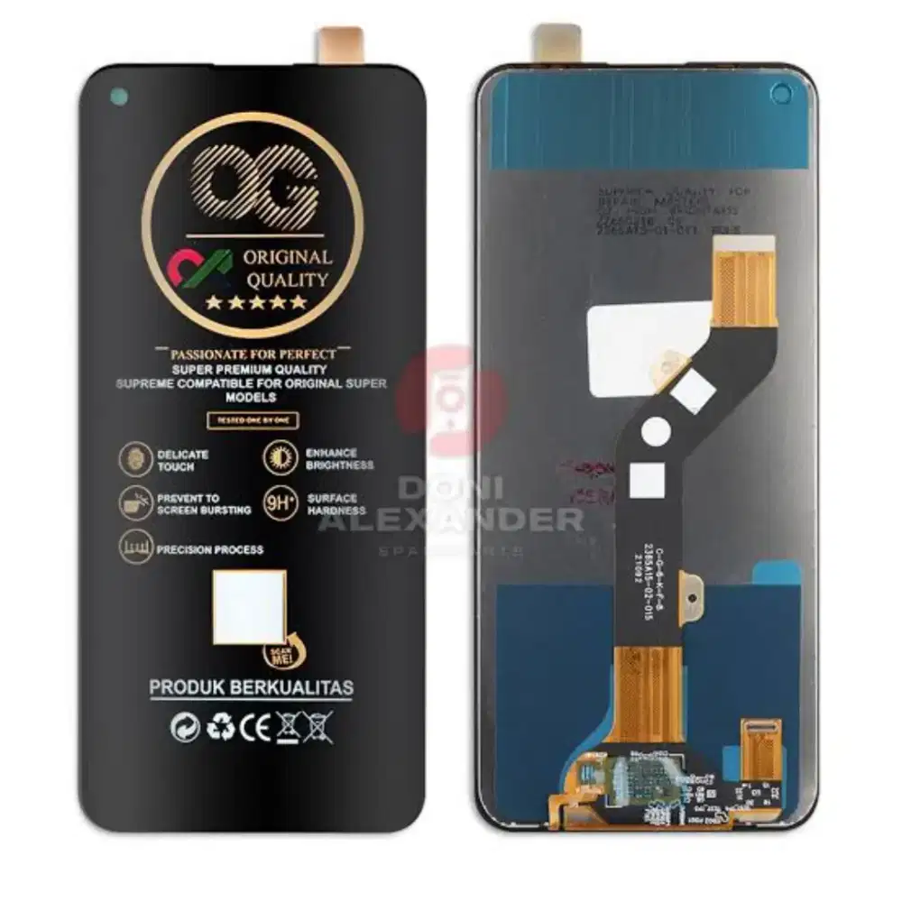 KACA LCD TECNO Spark G0 1 FULLSET SIAP PASANG