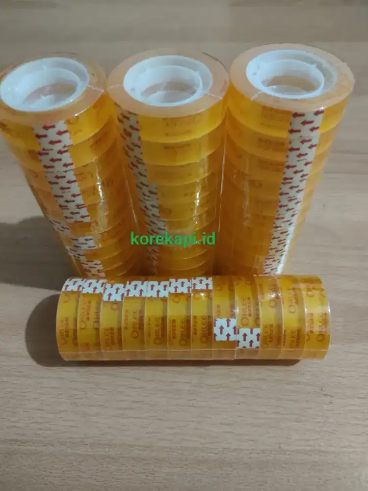 Isolasi kecil bening daya lekat kuat