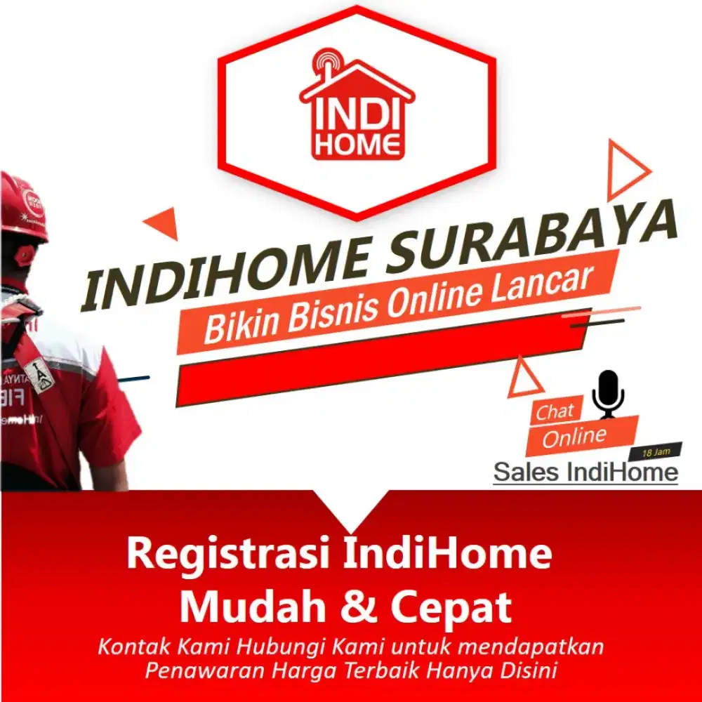 Pasang Internet Wifi Indihome Surabaya Murah