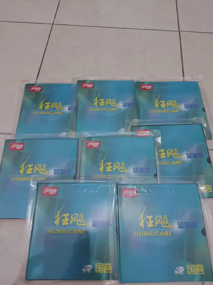 Karet pingpong DHS hurricane neo 3 nasional
