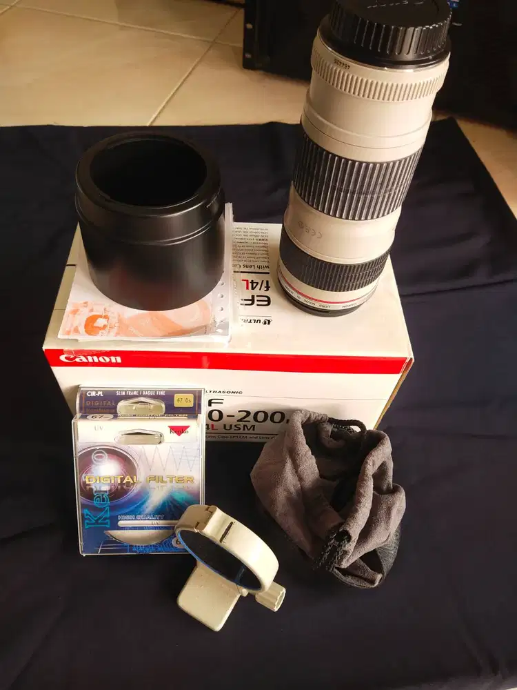 Jual lensa canon EF 70-200mm f/4 L USM