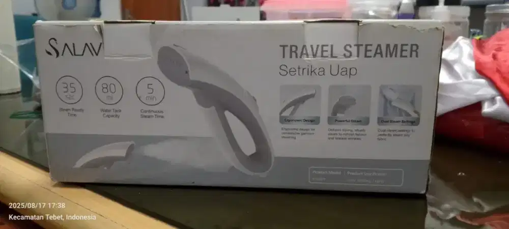 Setrika uap masih normal