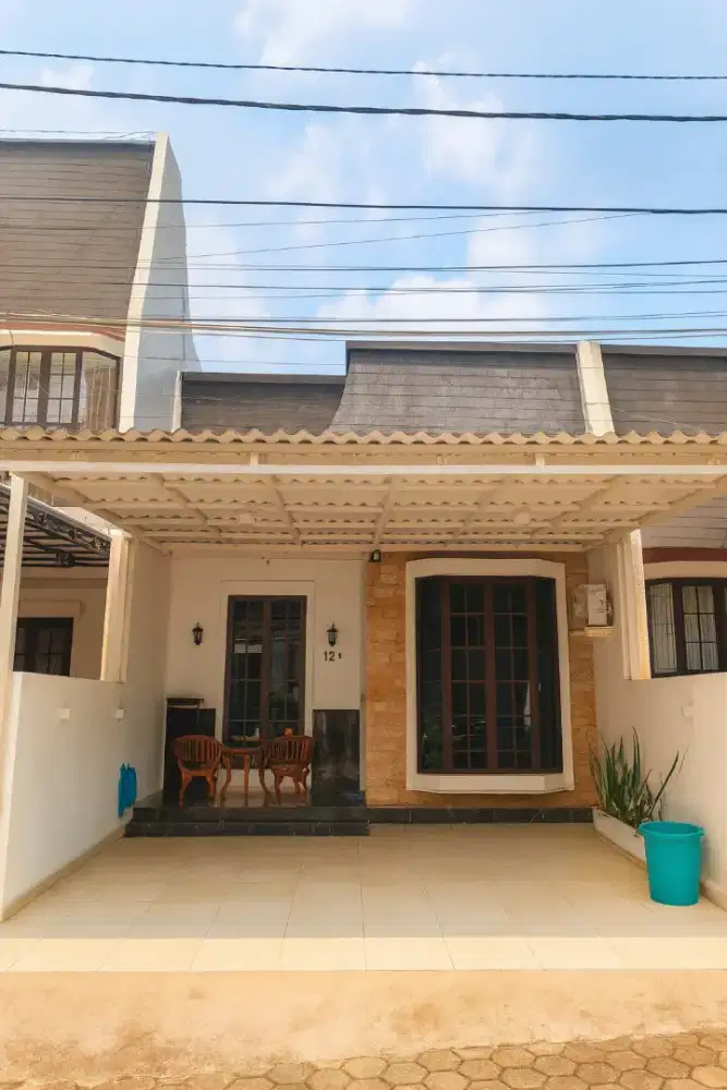 Disewakan rumah cluster mewah