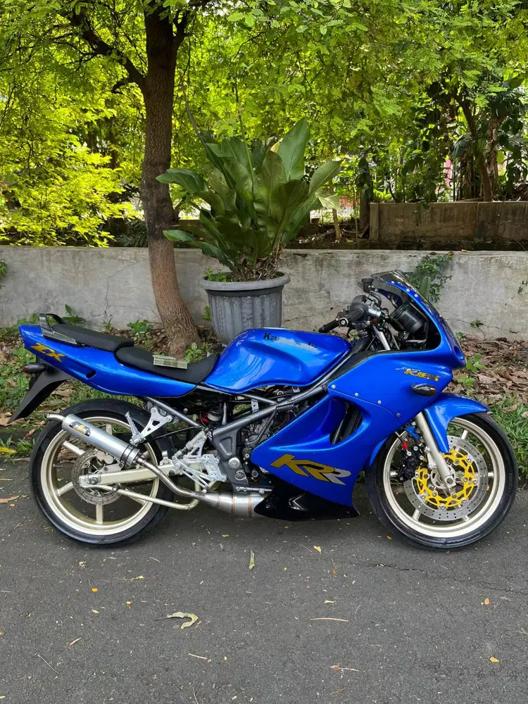 Ninja RR CBU Ninja ZX 2005 Biru