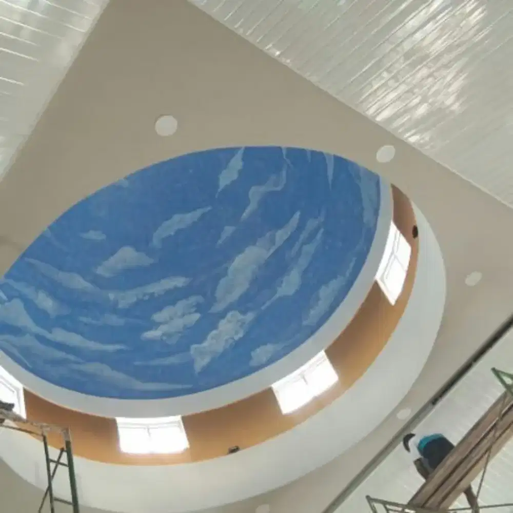 Spesialis tukang pasang plafon gypsum pvc partisi canopy wallmolding