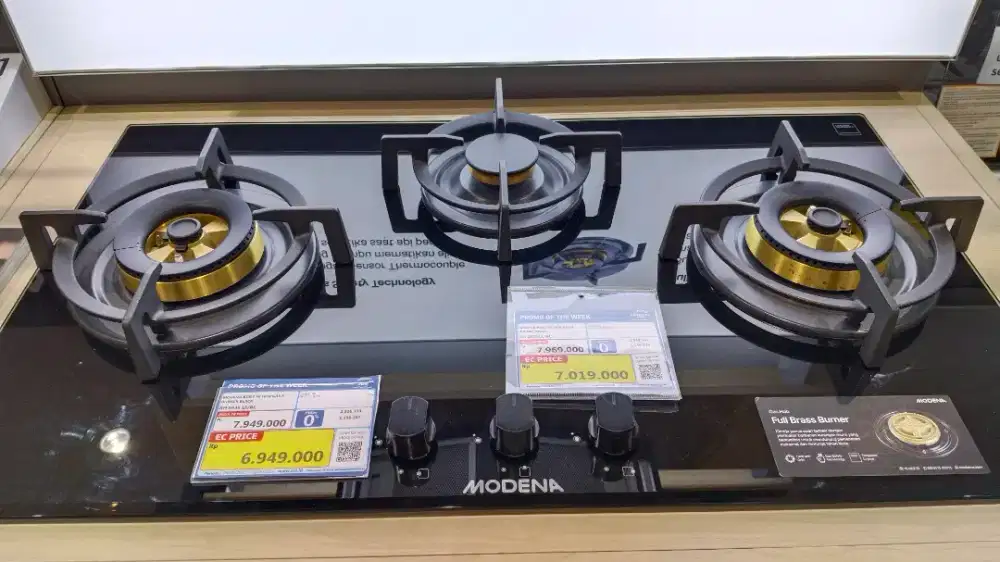 Modena Built In Hob Gas 3 Burner