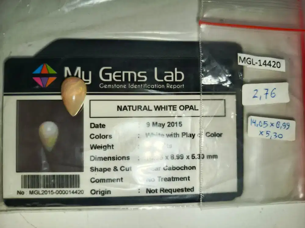 BATU KALIMAYA EITHOPIA + MEMO (MY GEMS LAB)