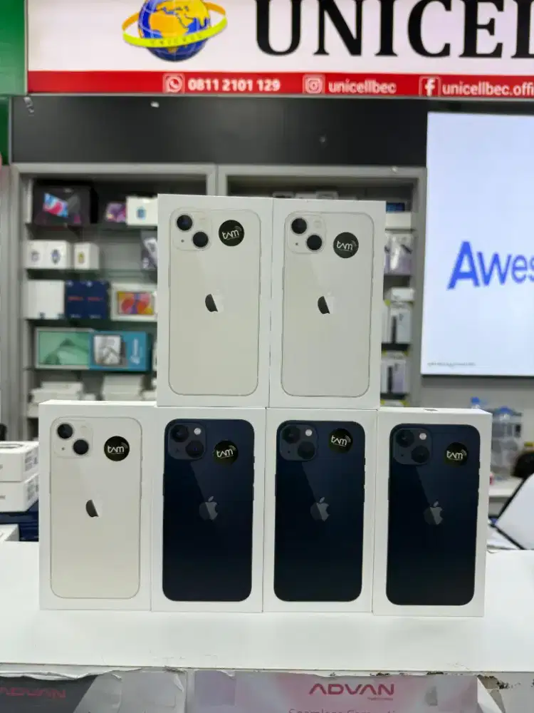 IPHONE 13  128 (IBOX) ready warna midnight, starlight