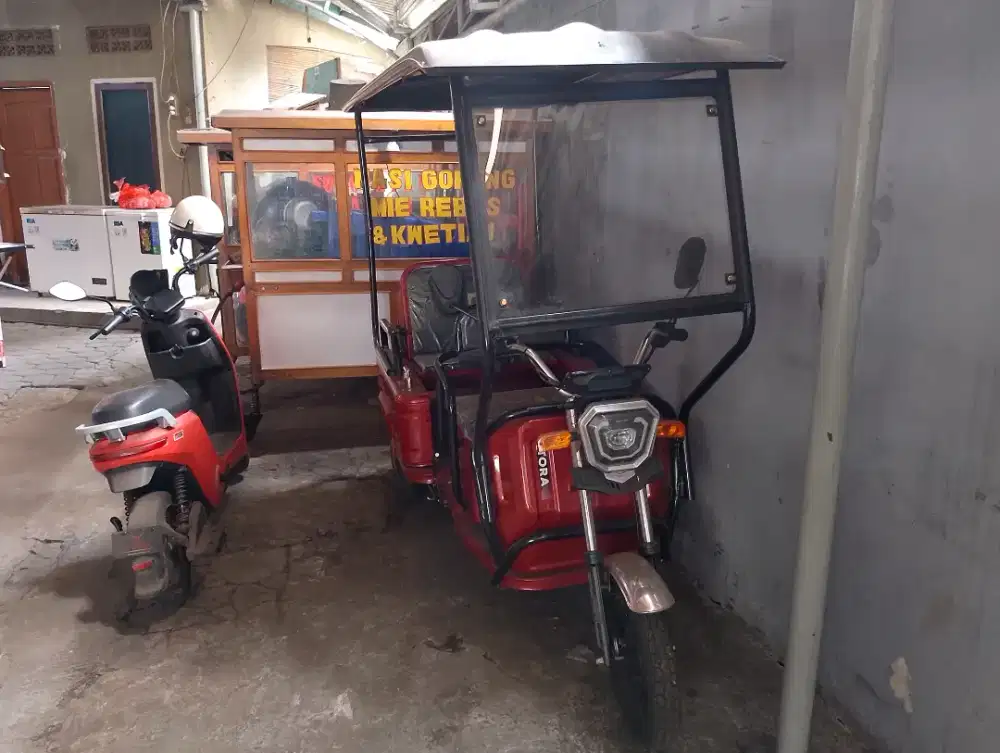 Kendaraan Listrik Roda 3 Tora Trigo