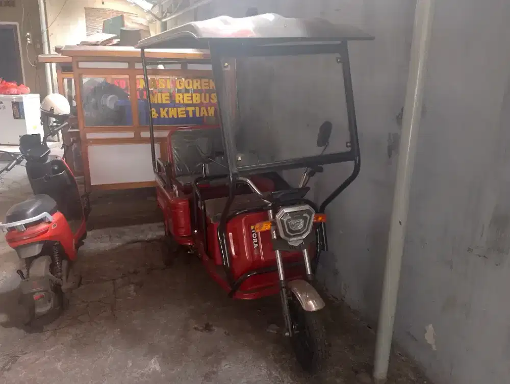 Kendaraan Listrik Roda 3 Tora Trigo