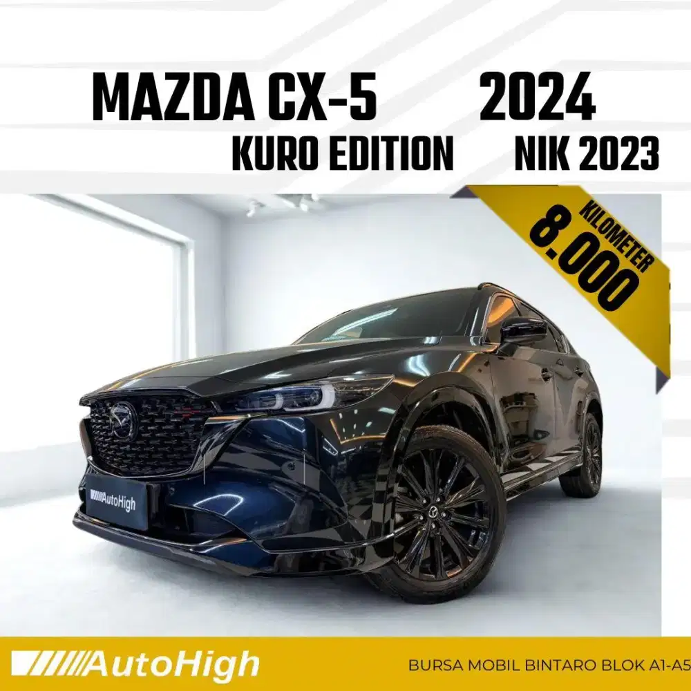 DP10% [Km8.000] CX5 Kuro 2023 Black / CX-5 Reg 2024 #AUTOHIGH