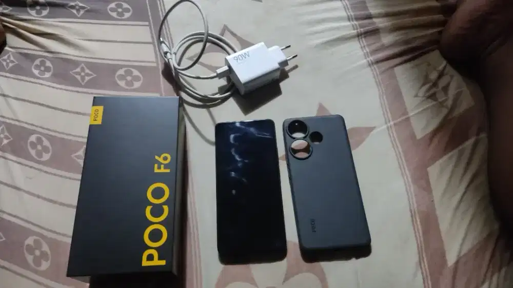 JUAL SANTAI POCO F6 12/512 BLACK