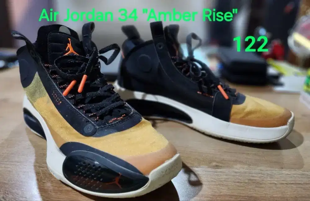 Sepatu Air Jordan 34 Amber Rise
