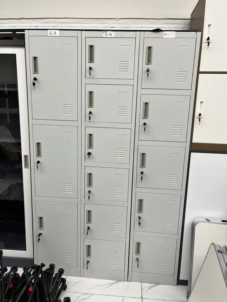 3 lemari locker jual cepat diskon