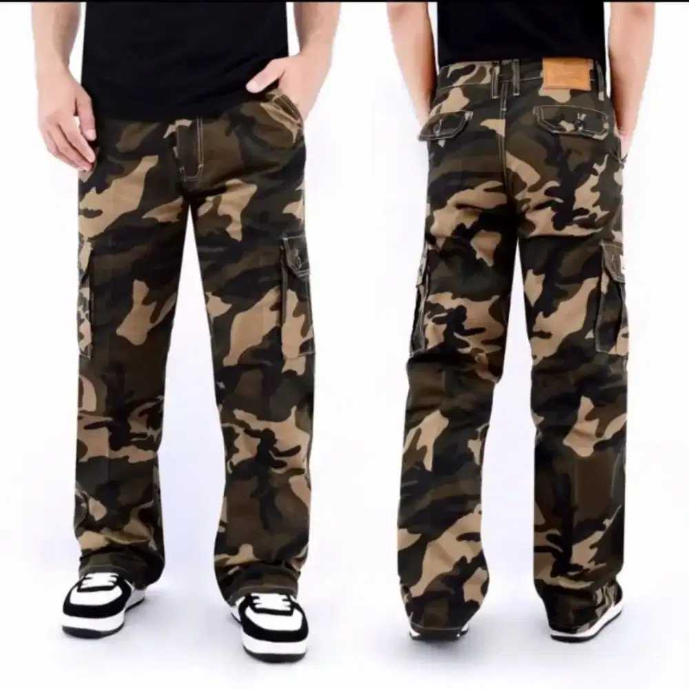 Celana Army Cargo Pria / Celana Cargo / Celana Cowok Army / Skena pria