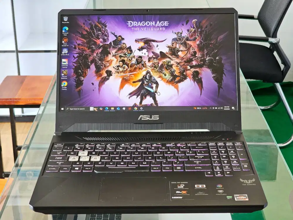 ASUS TUF FX505DT AMD Ryzen 5 Ram 8 GB SSD 512 GB Nvidia GTX 1650 Gamin