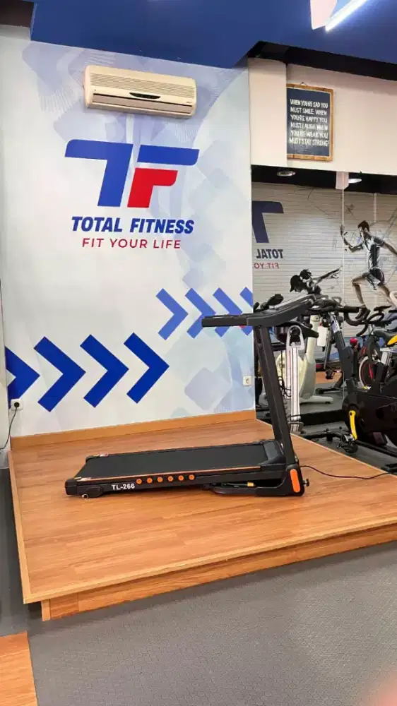 TREADMILL ELEKTRIK TF 266 TIGA FUNGSI