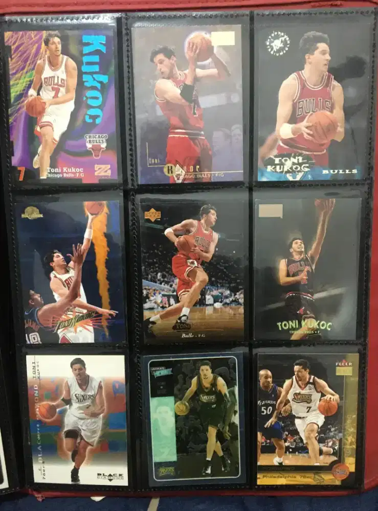 Toni Kukoc 1996-97 Chicago Bulls 1997-98 Basketball Card