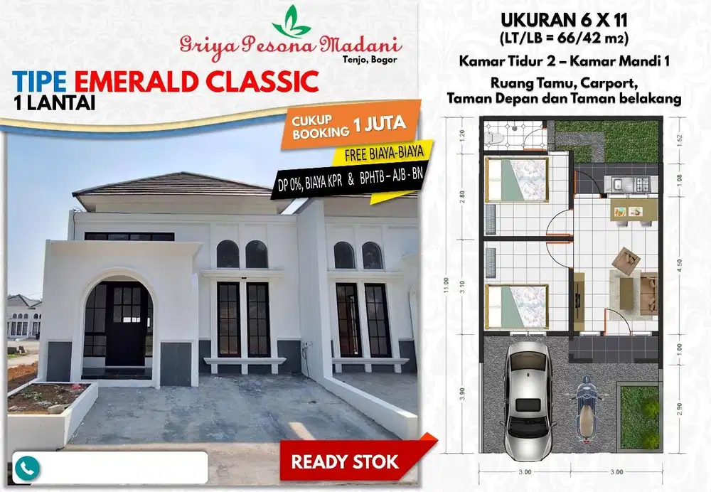 Rumah Komersil Harga Murah