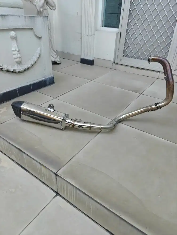 Kenalpot Versys 250 full system.