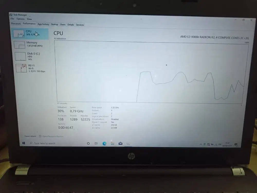 NEGOTIABLE_Laptop HP 14_Terjamin