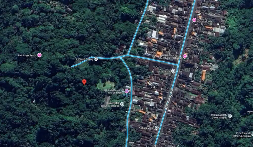 Dijual Tanah Raya Pujung Kaja Ubud Gianyar Bali