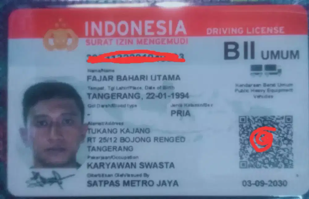 MENCARI PEKERJAAN DRIVER SIM B 2 UMUM