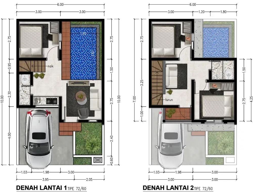 RUMAH DIJUAL KOTA WISATA BATU VILLA SIAP PASIF INCOME + PRIVATE POOL