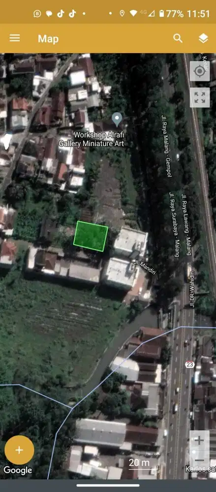 TANAH KAVLING LAWANG MALANG