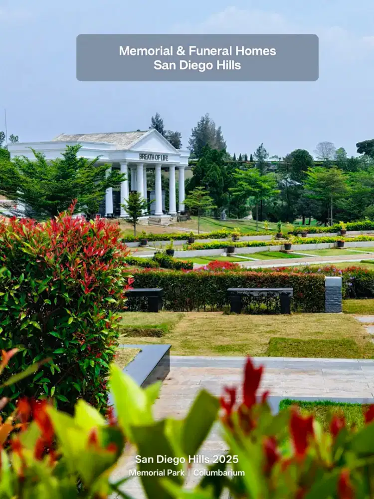 Rumah abu Columbarium & Burial, Memorial San Diego Hills Park