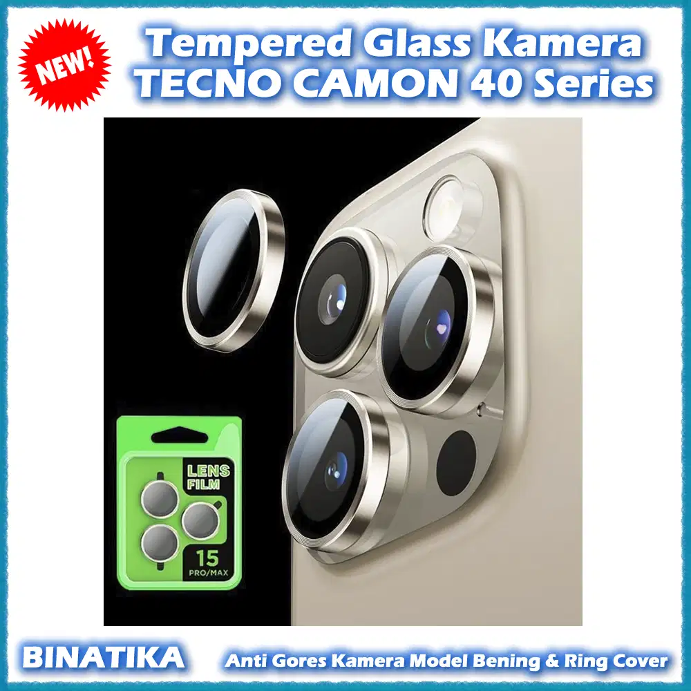 Tempered Glass Camera TECNO CAMON 40 Series Anti Gores Kamera Coverful