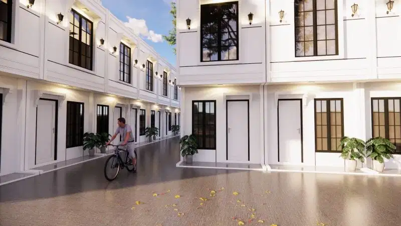 Di Jual Rumah Baru Cantik 2 Lantai dekat PRJ Kemayoran Jakarta Pusat