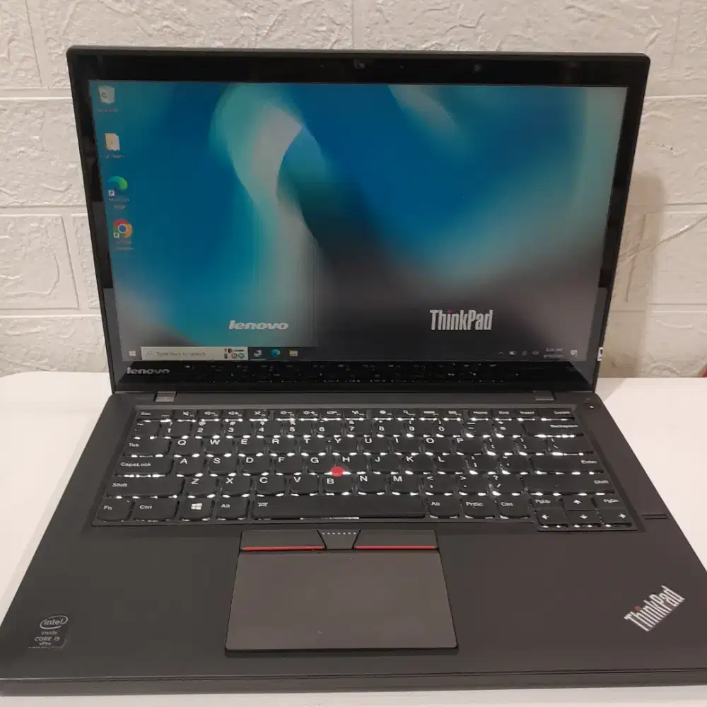 Lenovo Thinkpad t450 touchscreen i5 gen 5 ram 12gb ssd 256gb second