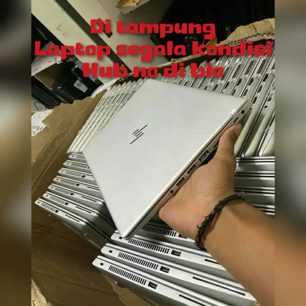 Laptop segala kerusakan d tampung sebanyak