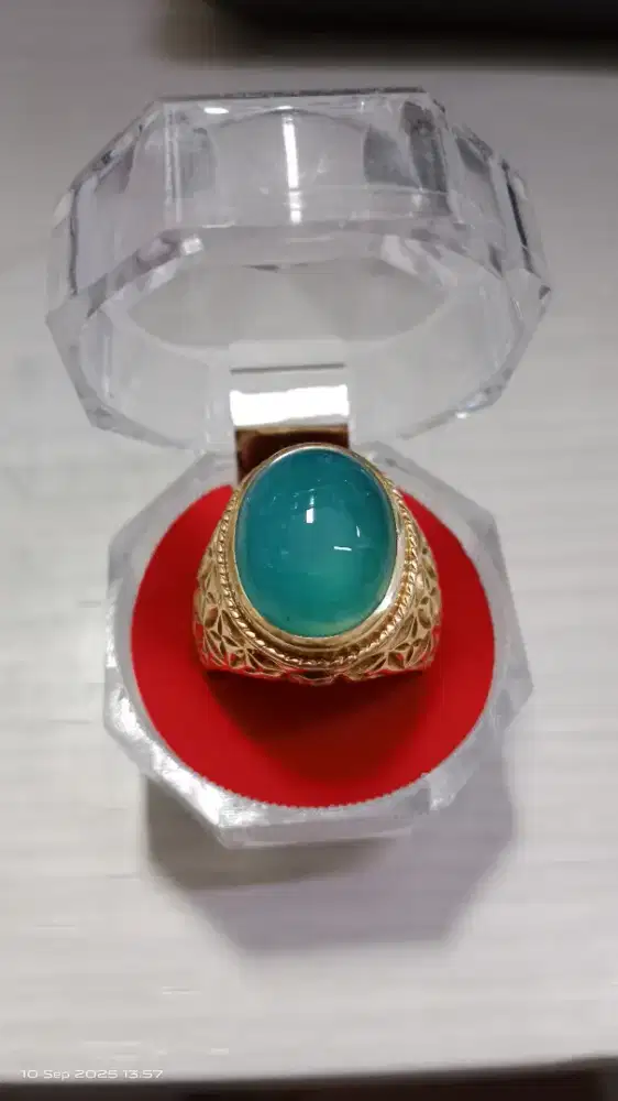 Batu Bacan Palamea ring perak joss