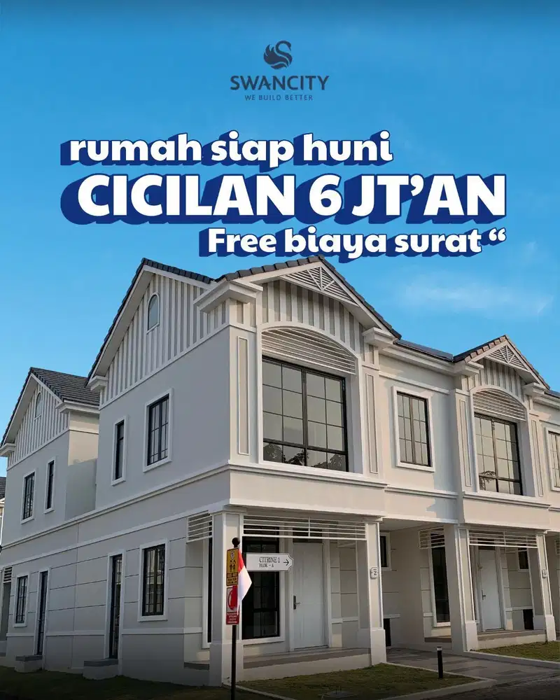 Rumah di jual cepat siap huni tangerang