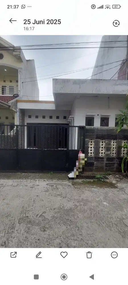 Di jual rumah paling murah kelapa dua, nego untuk yang serius