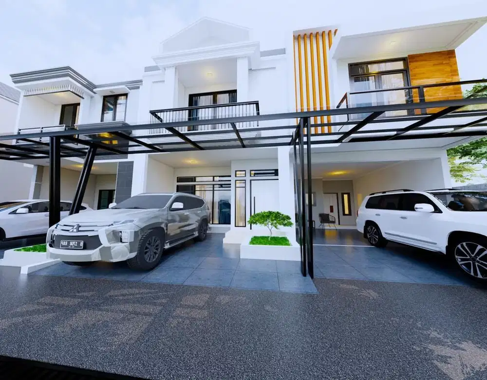 Rumah Mewah Elegant 2 Lantai di Cempaka Putih Tengah Jakarta Pusat