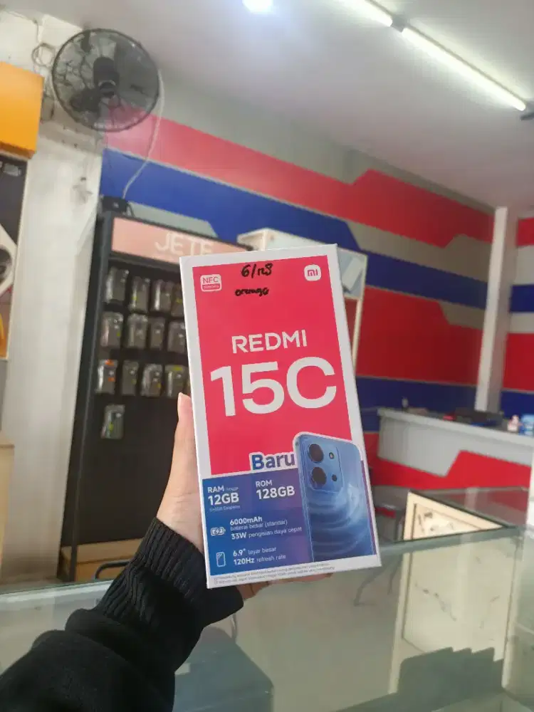 Redmi 15C ram 6/128 BARU (SEGEL)