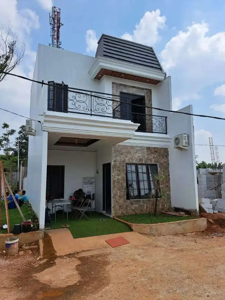 Hunian MEWAH White House Design Classic Eropa | Posisi Hook, 1KM TOLL