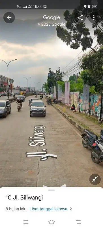 DIJUAL TANAH 1575 JL RAYA PAMULANG TANGERANG SELATAN