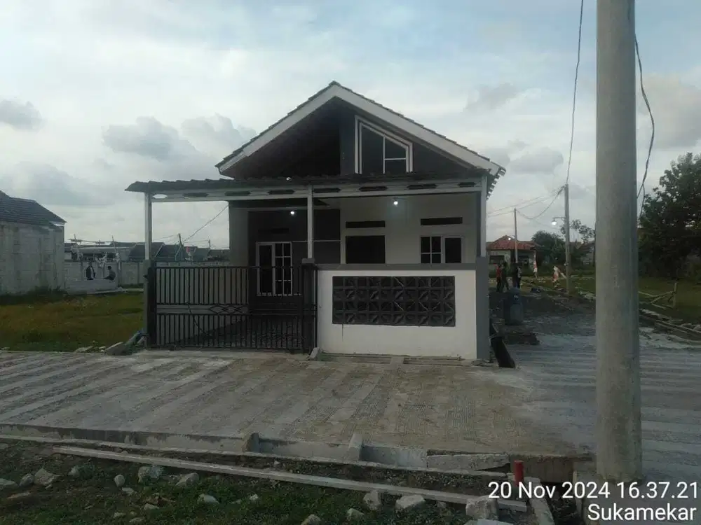Jual Rumah Harga Murah Di Sukamekar Bekasi - Akses Mobil & Bercarport