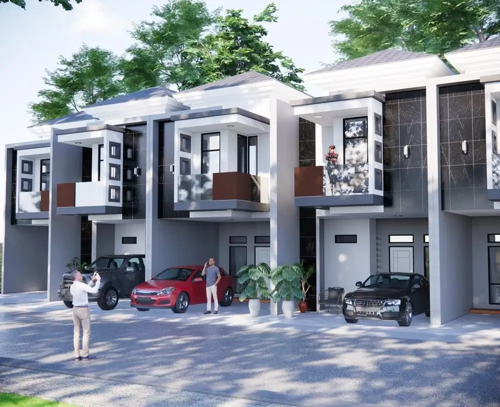 Rumah Ready Siap huni 2 lantai Lokasi  dekat Terminal Rawamangun