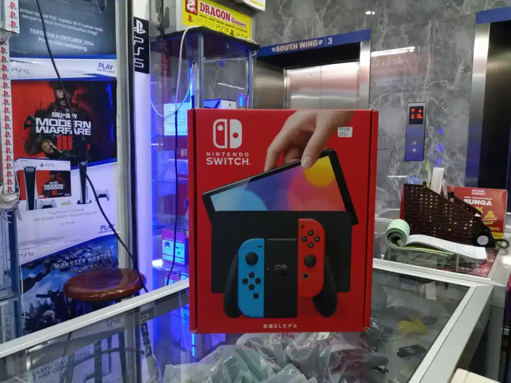 Nintendo Switch Oled New ORI/Full Games