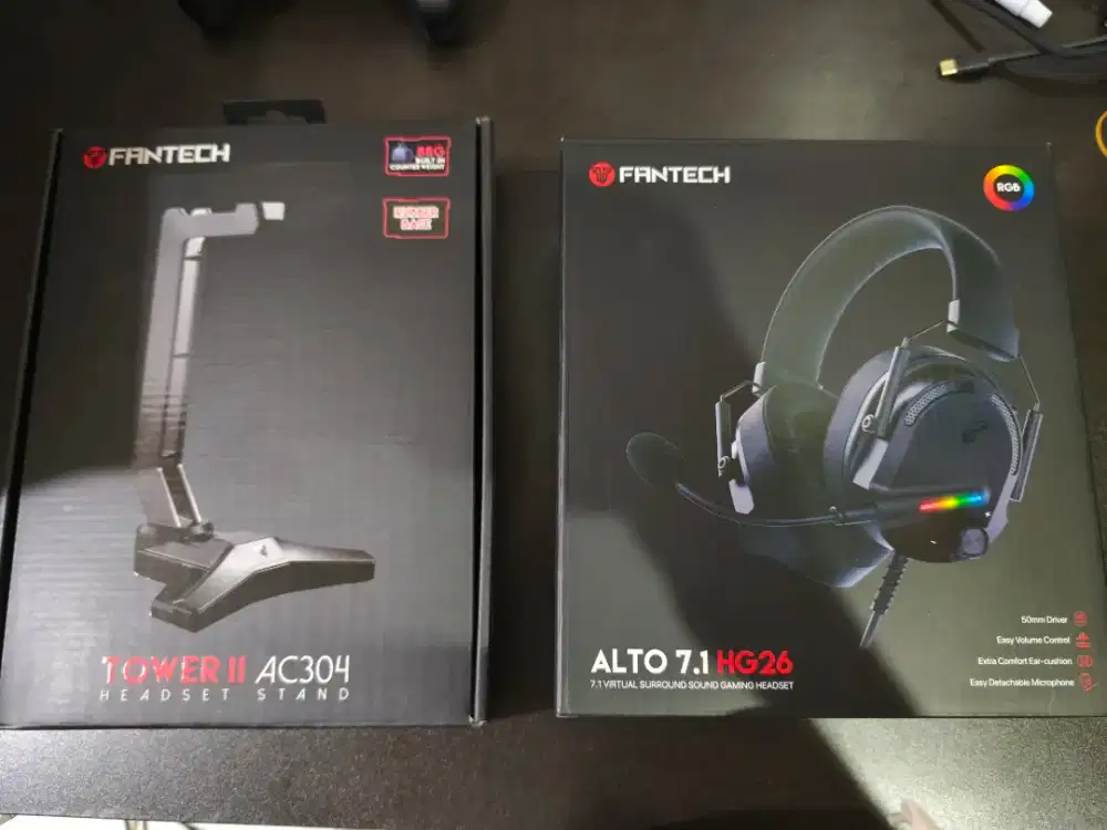 Fantech ALTO 7.1 RGB
Headset Gaming Multiplatform