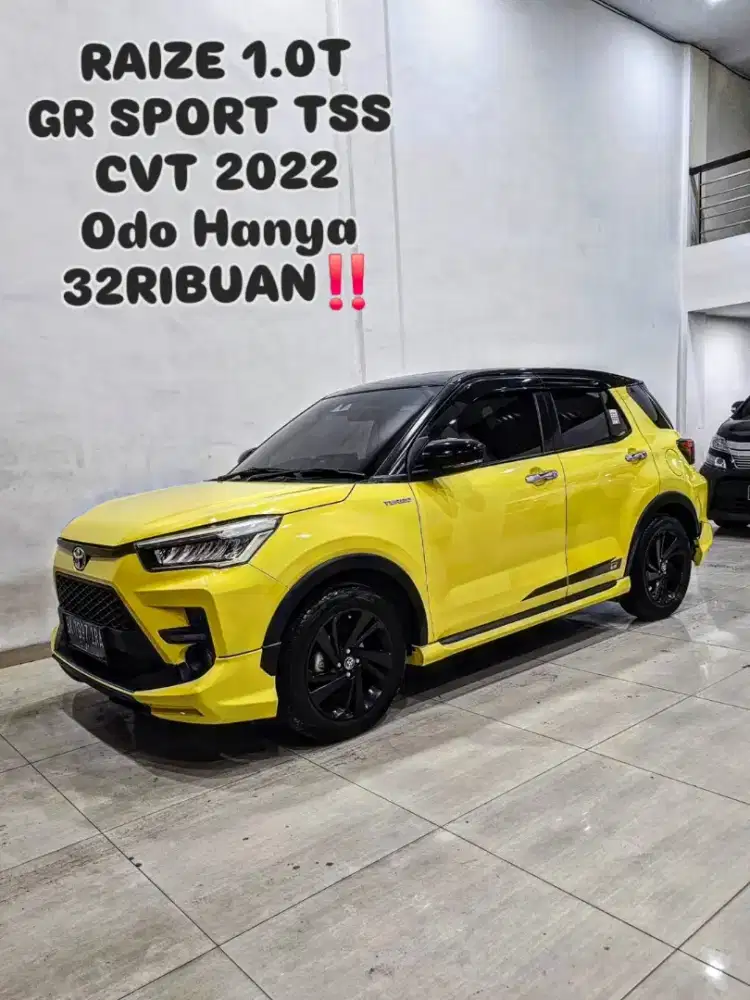 WAJIB BELI‼️ RAIZE GR TSS CVT 2022 / 2023 toyota sport kuning rocky